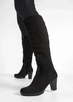 bonprix Stiefel|Schuhe & Accessoires In Spezialgrößen·Weite Schuhe^Stiefel schwarz