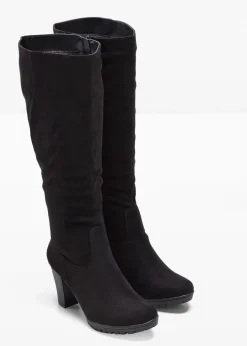 bonprix Stiefel|Schuhe & Accessoires In Spezialgrößen·Weite Schuhe^Stiefel schwarz