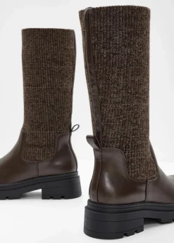 bonprix Stiefel^Stiefel dunkelbraun