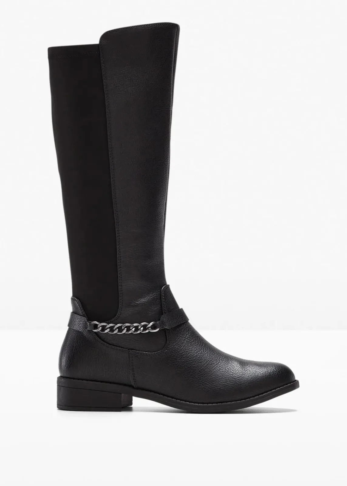 bonprix Komfortschuhe|Stiefel^Stiefel schwarz