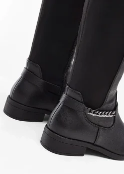 bonprix Komfortschuhe|Stiefel^Stiefel schwarz