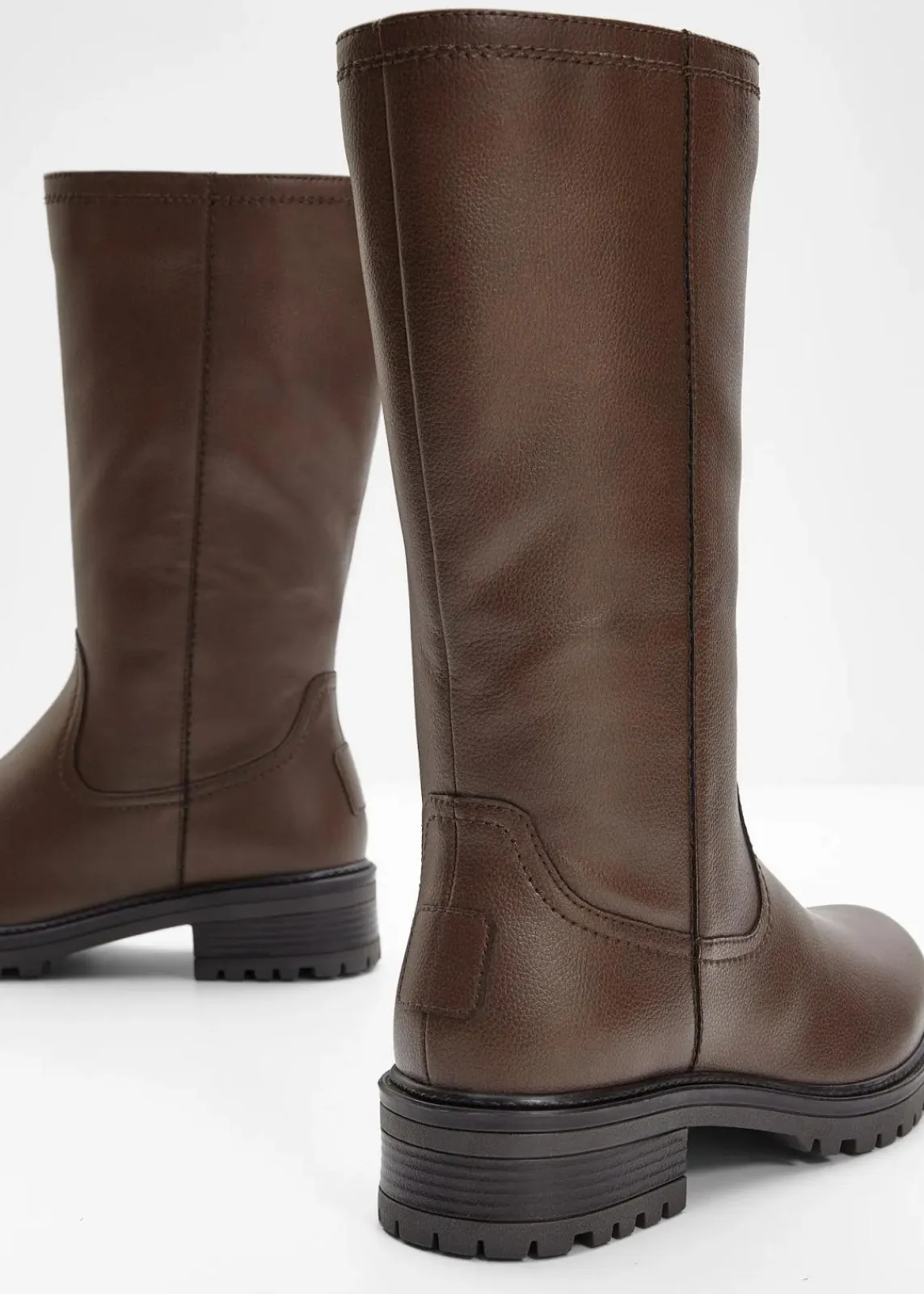 bonprix Stiefel|Gefütterte Winterschuhe^Stiefel dunkelbraun