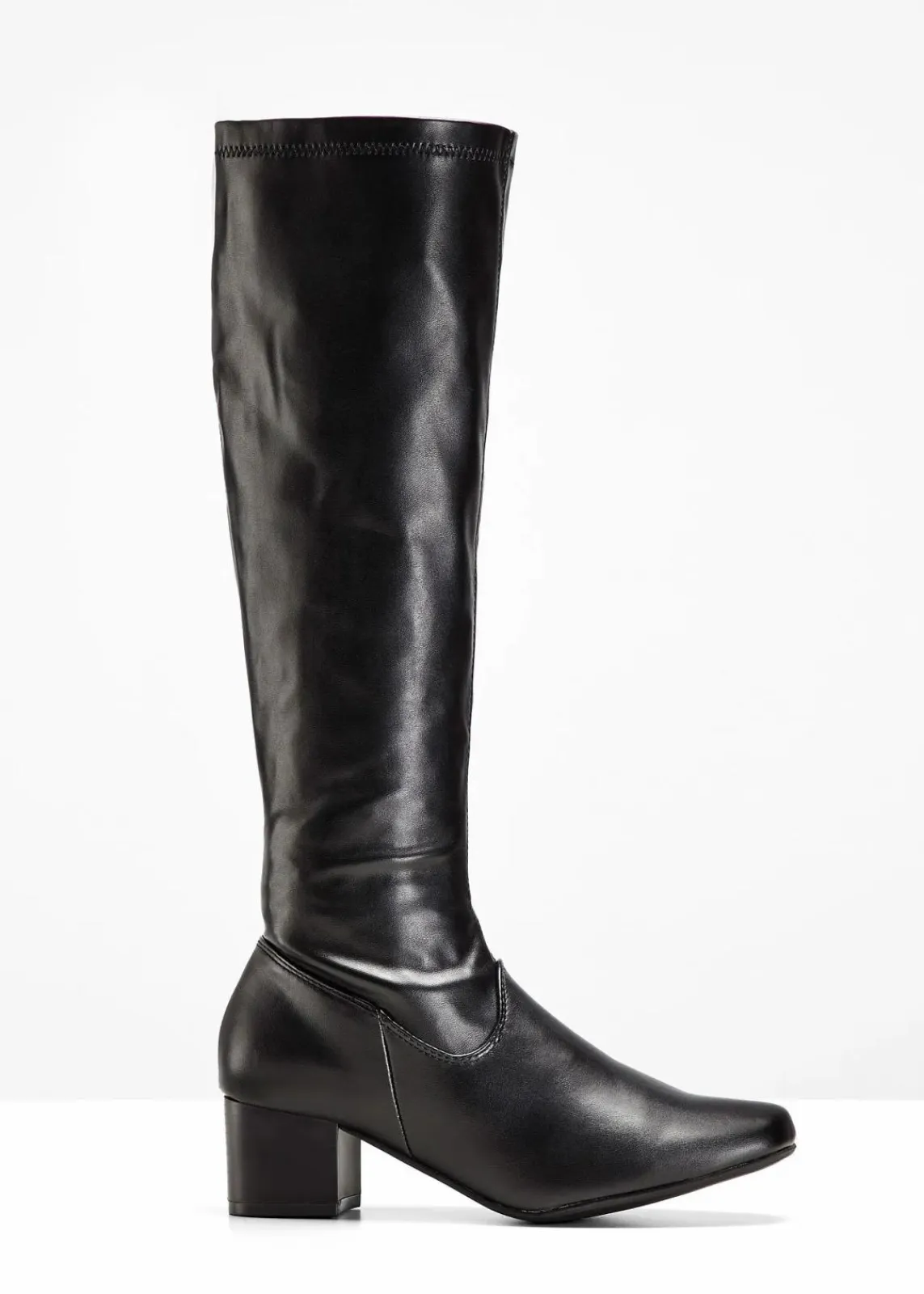 bonprix Schuhe & Accessoires In Spezialgrößen·Schuhe In Übergröße|Schuhe & Accessoires In Spezialgrößen·Elastischer Schaft^Stiefel schwarz