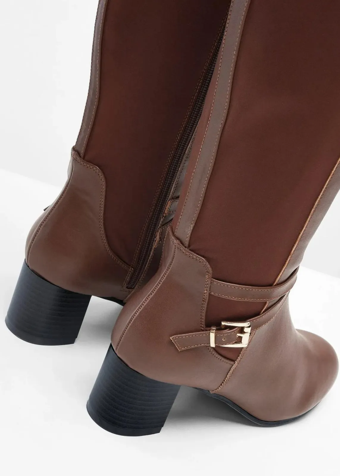 bonprix Schuhe & Accessoires In Spezialgrößen·Weite Schuhe|Schuhe & Accessoires In Spezialgrößen·Schuhe In Übergröße^Stiefel dunkelbraun