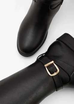 bonprix Schuhe & Accessoires In Spezialgrößen·Schuhe In Übergröße|Stiefel^Stiefel schwarz