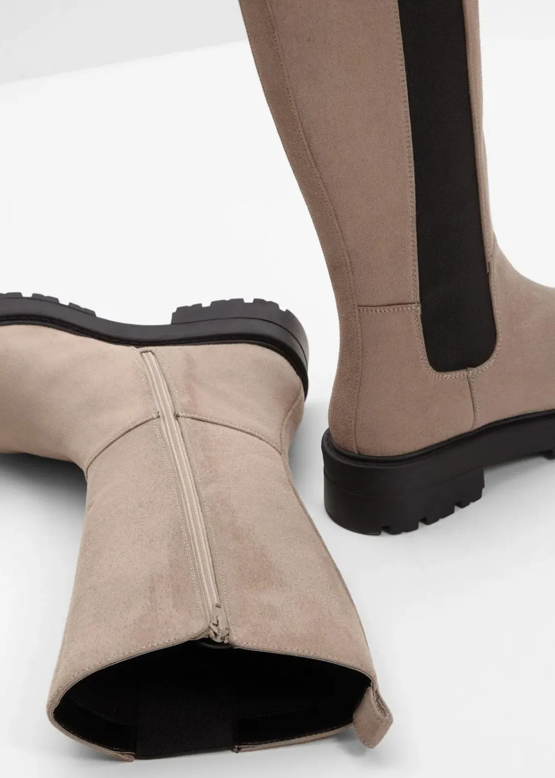 bonprix Stiefel^Stiefel taupe