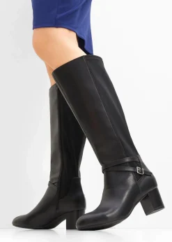 bonprix Komfortschuhe|Stiefel^Stiefel schwarz