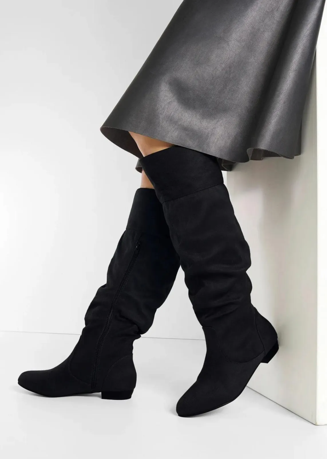 bonprix Stiefel|Schuhe & Accessoires In Spezialgrößen·Schuhe In Übergröße^Stiefel schwarz