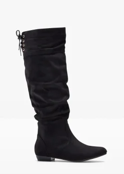 bonprix Stiefel|Schuhe & Accessoires In Spezialgrößen·Schuhe In Übergröße^Stiefel schwarz
