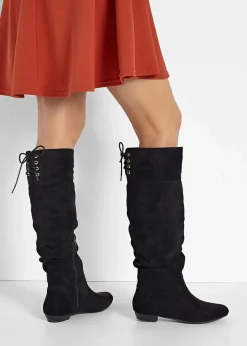 bonprix Stiefel|Schuhe & Accessoires In Spezialgrößen·Schuhe In Übergröße^Stiefel schwarz