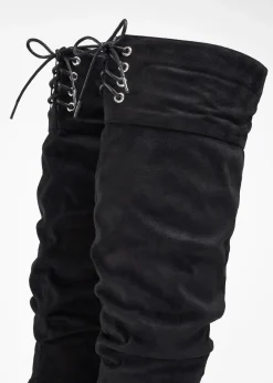 bonprix Stiefel|Schuhe & Accessoires In Spezialgrößen·Schuhe In Übergröße^Stiefel schwarz