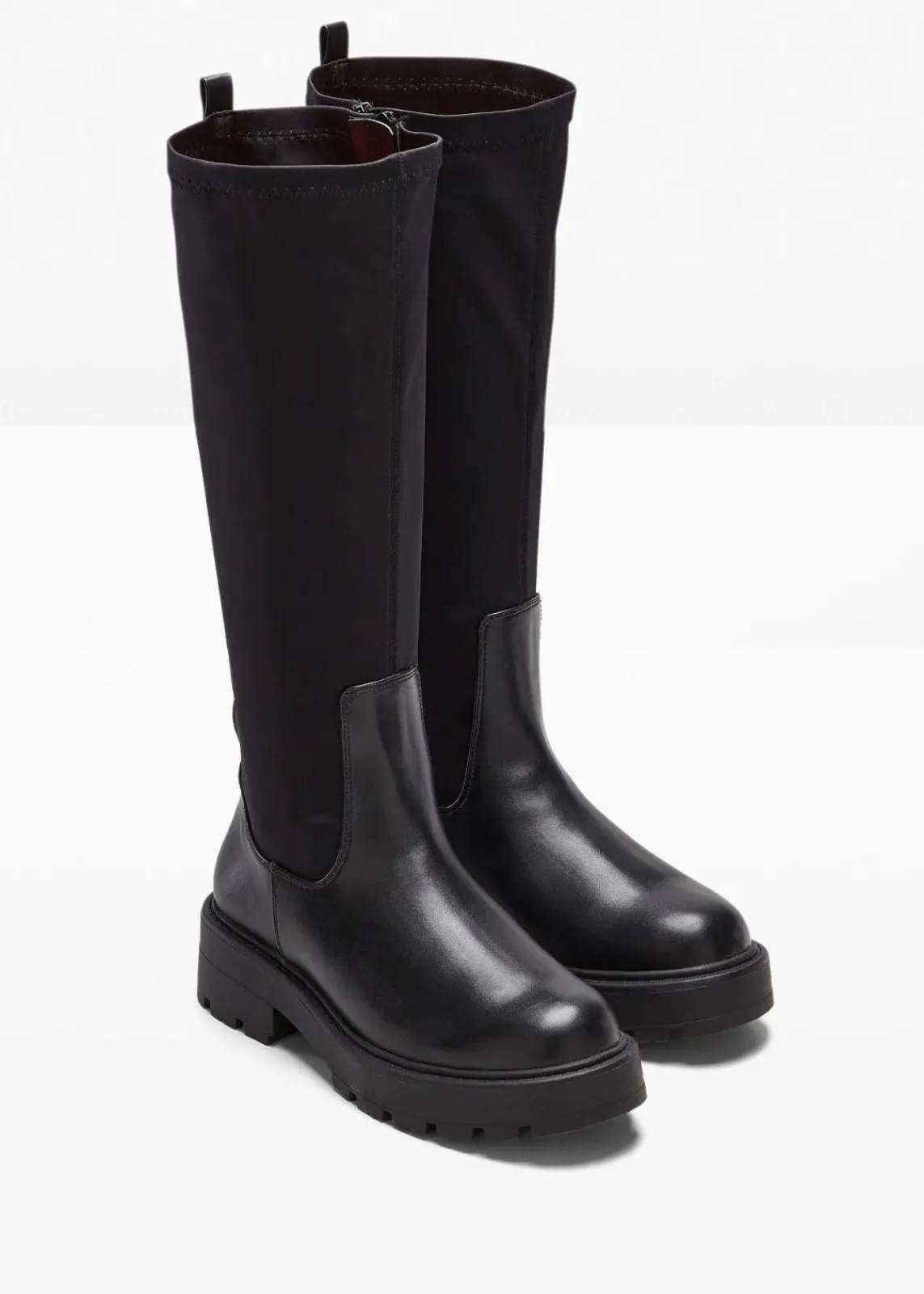 bonprix Stiefel|Schuhe & Accessoires In Spezialgrößen·Schuhe In Übergröße^Stiefel schwarz