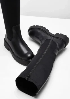 bonprix Stiefel|Schuhe & Accessoires In Spezialgrößen·Schuhe In Übergröße^Stiefel schwarz