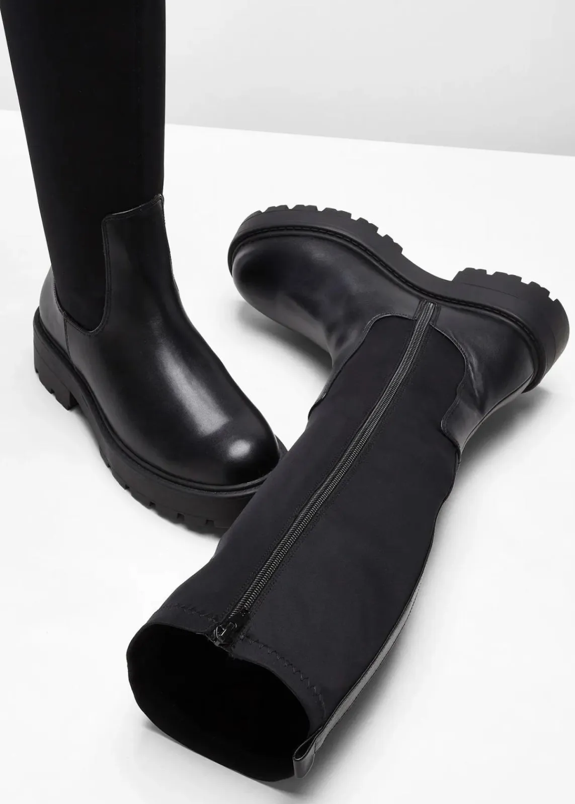 bonprix Stiefel|Schuhe & Accessoires In Spezialgrößen·Schuhe In Übergröße^Stiefel schwarz