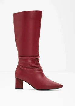 bonprix Stiefel^Stiefel rubinrot
