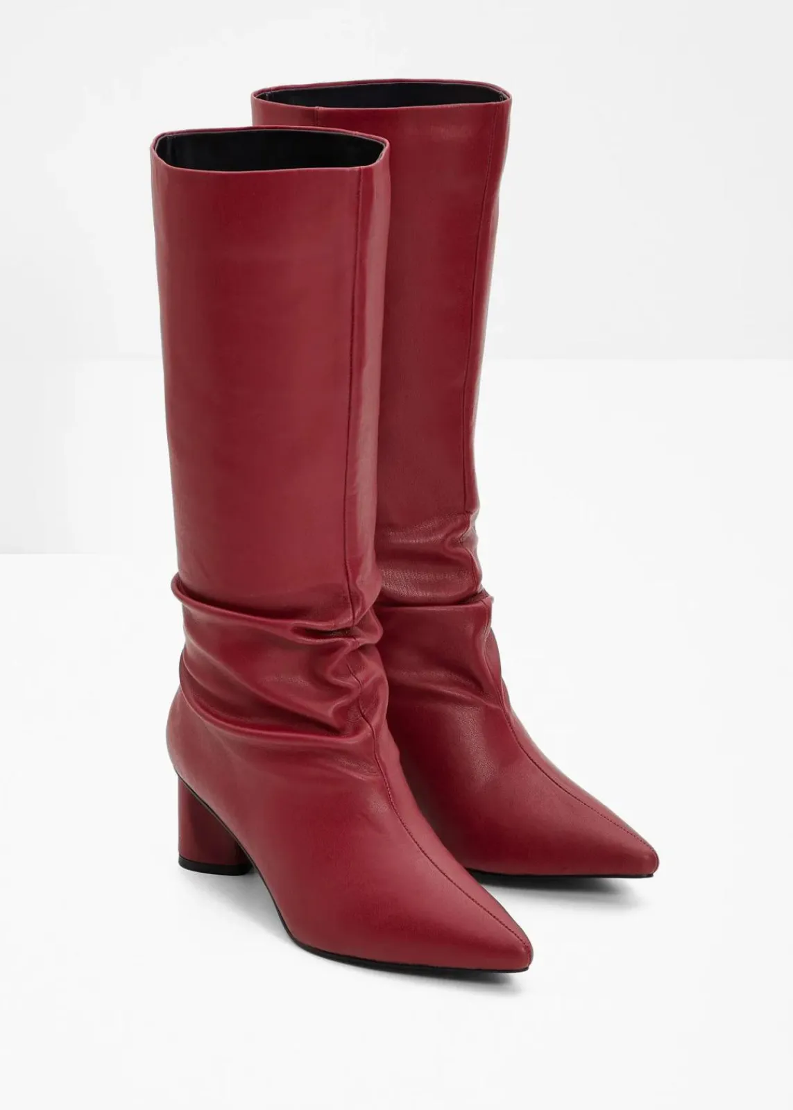bonprix Stiefel^Stiefel rubinrot