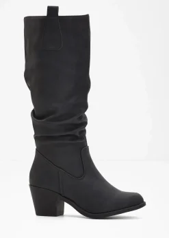 bonprix Stiefel|Schuhe & Accessoires In Spezialgrößen·Schuhe In Übergröße^Stiefel schwarz