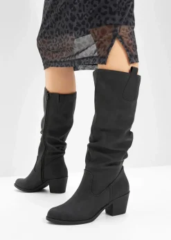 bonprix Stiefel|Schuhe & Accessoires In Spezialgrößen·Schuhe In Übergröße^Stiefel schwarz