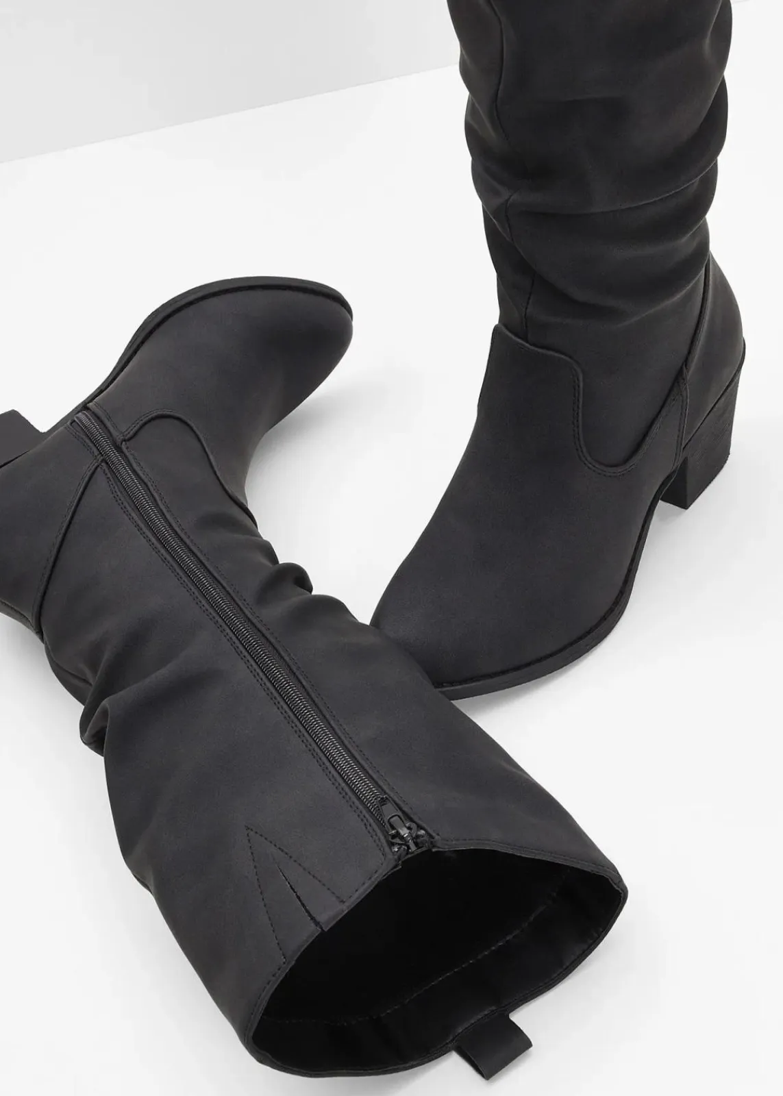bonprix Stiefel|Schuhe & Accessoires In Spezialgrößen·Schuhe In Übergröße^Stiefel schwarz