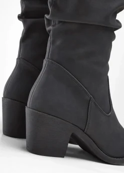 bonprix Stiefel|Schuhe & Accessoires In Spezialgrößen·Schuhe In Übergröße^Stiefel schwarz