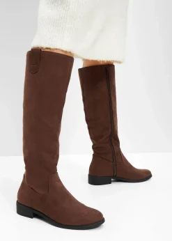 bonprix Schuhe & Accessoires In Spezialgrößen·Schuhe In Übergröße|Stiefel^Stiefel dunkelbraun