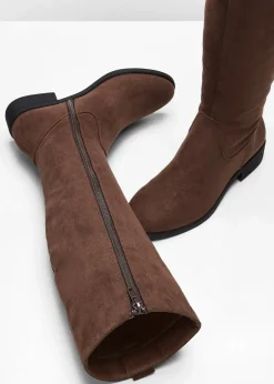 bonprix Schuhe & Accessoires In Spezialgrößen·Schuhe In Übergröße|Stiefel^Stiefel dunkelbraun