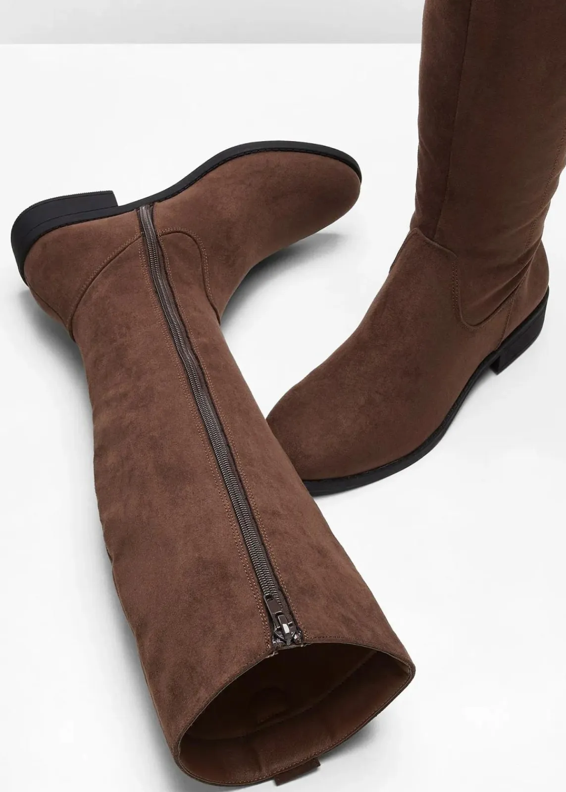 bonprix Schuhe & Accessoires In Spezialgrößen·Schuhe In Übergröße|Stiefel^Stiefel dunkelbraun