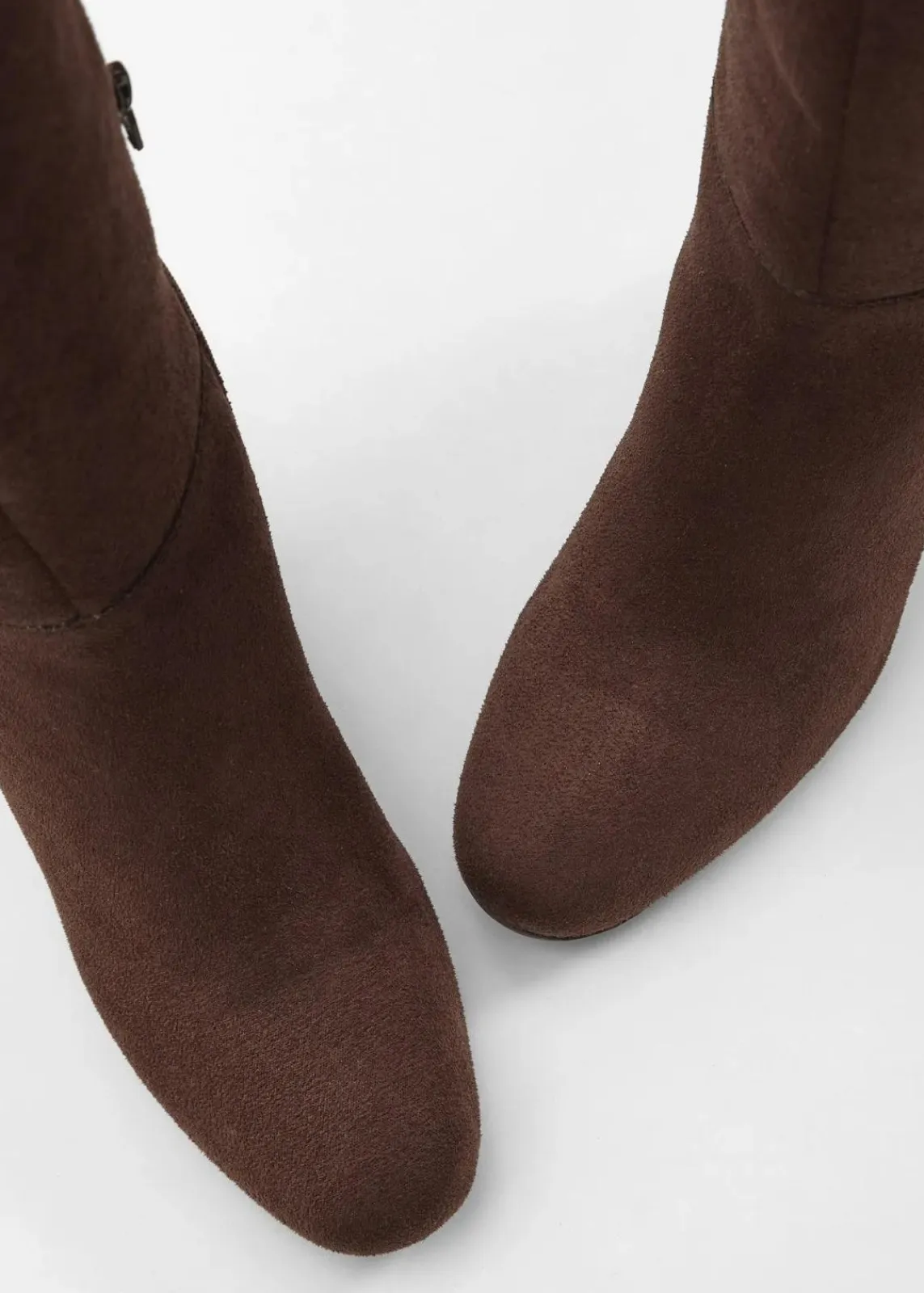 bonprix Stiefel^Stiefel mit Blockabsatz dunkelbraun