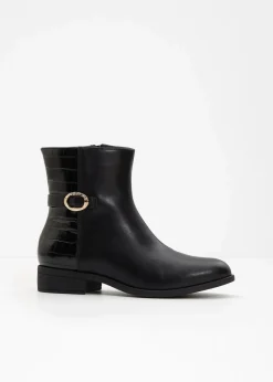 bonprix Stiefeletten^Stiefelette schwarz