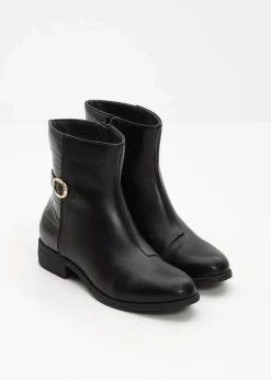 bonprix Stiefeletten^Stiefelette schwarz