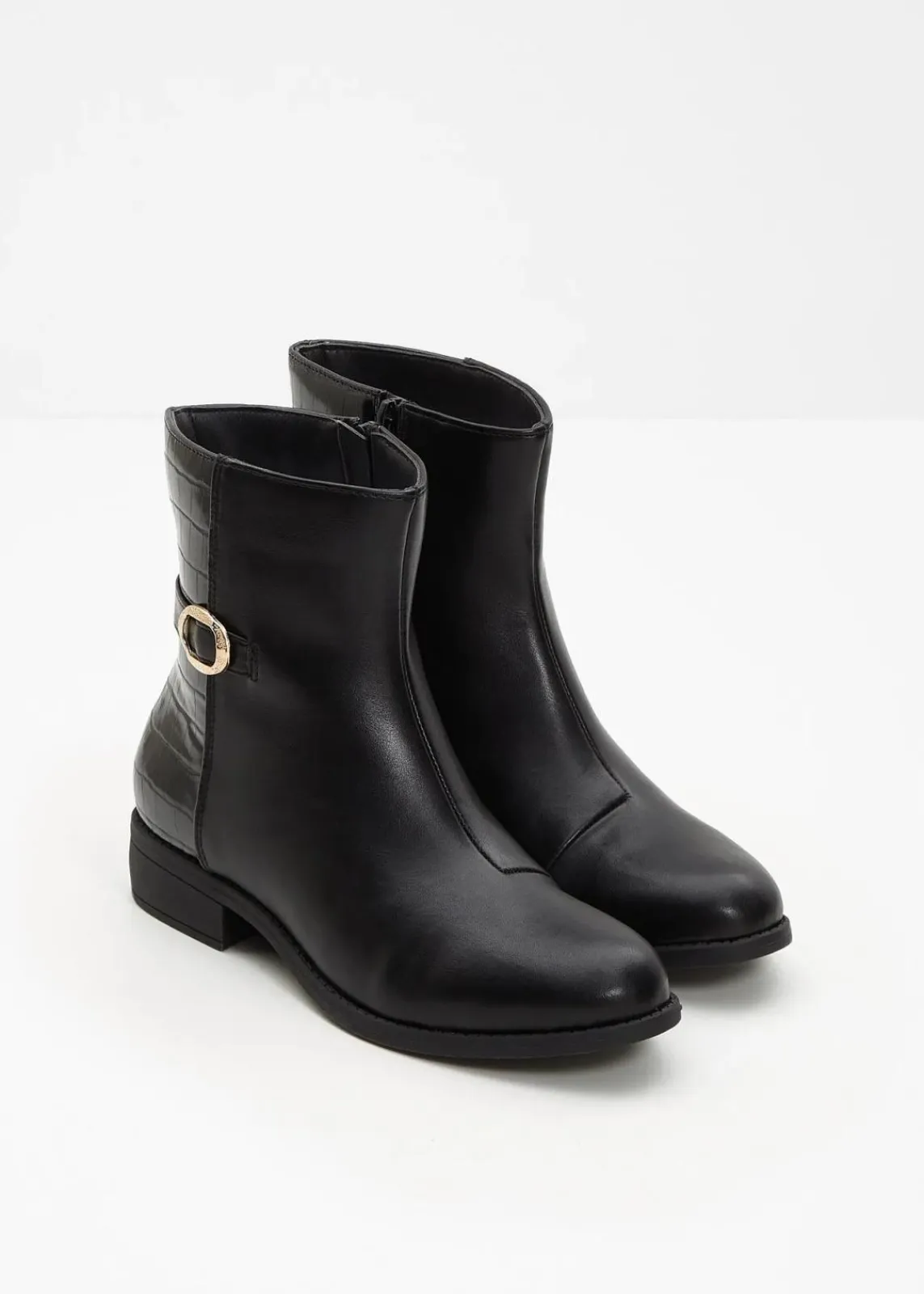 bonprix Stiefeletten^Stiefelette schwarz