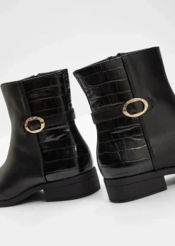 bonprix Stiefeletten^Stiefelette schwarz