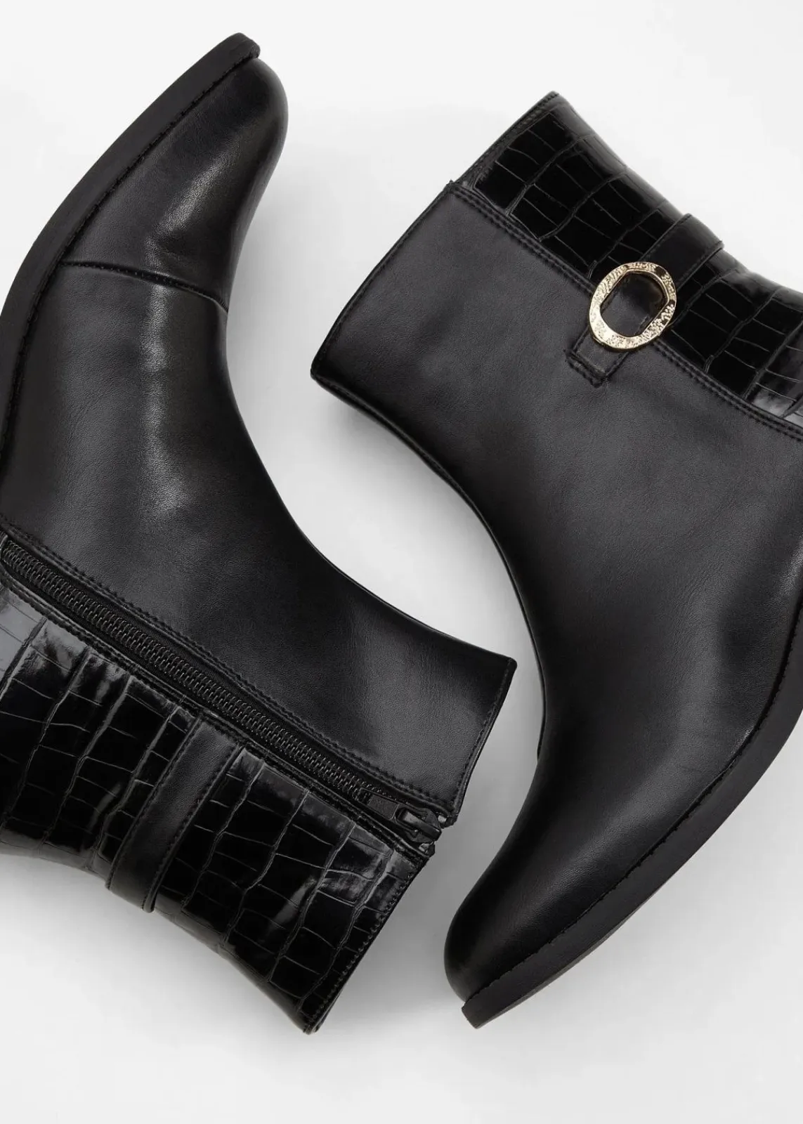 bonprix Stiefeletten^Stiefelette schwarz