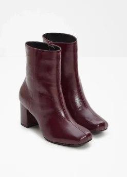 bonprix Stiefeletten^Stiefeletten dunkelbeere