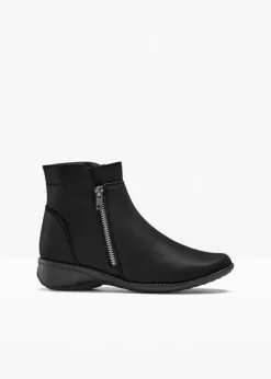 bonprix Gefütterte Winterschuhe|Stiefeletten^Stiefeletten schwarz