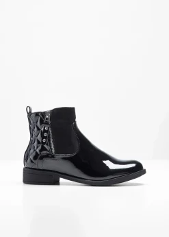 bonprix Stiefeletten|Schuhe & Accessoires In Spezialgrößen·Elastischer Schaft^Stiefeletten schwarz