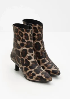 bonprix Stiefeletten^Stiefeletten braun leo bedruckt