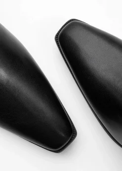 bonprix Stiefeletten^Stiefeletten mit Blockabsatz schwarz