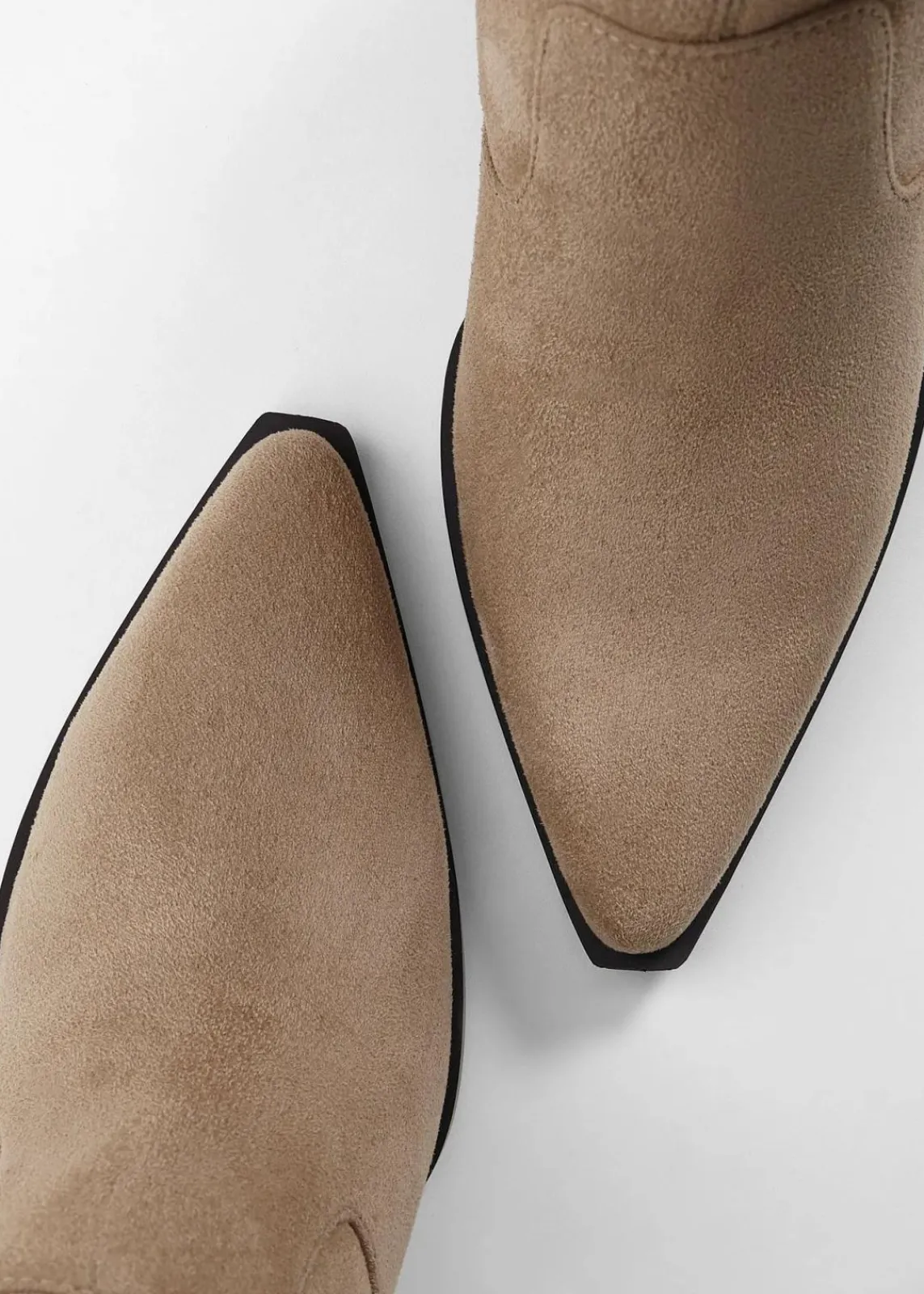 bonprix Stiefeletten|Schuhe & Accessoires In Spezialgrößen·Elastischer Schaft^Stiefeletten mit elastischem Schaft khakibraun
