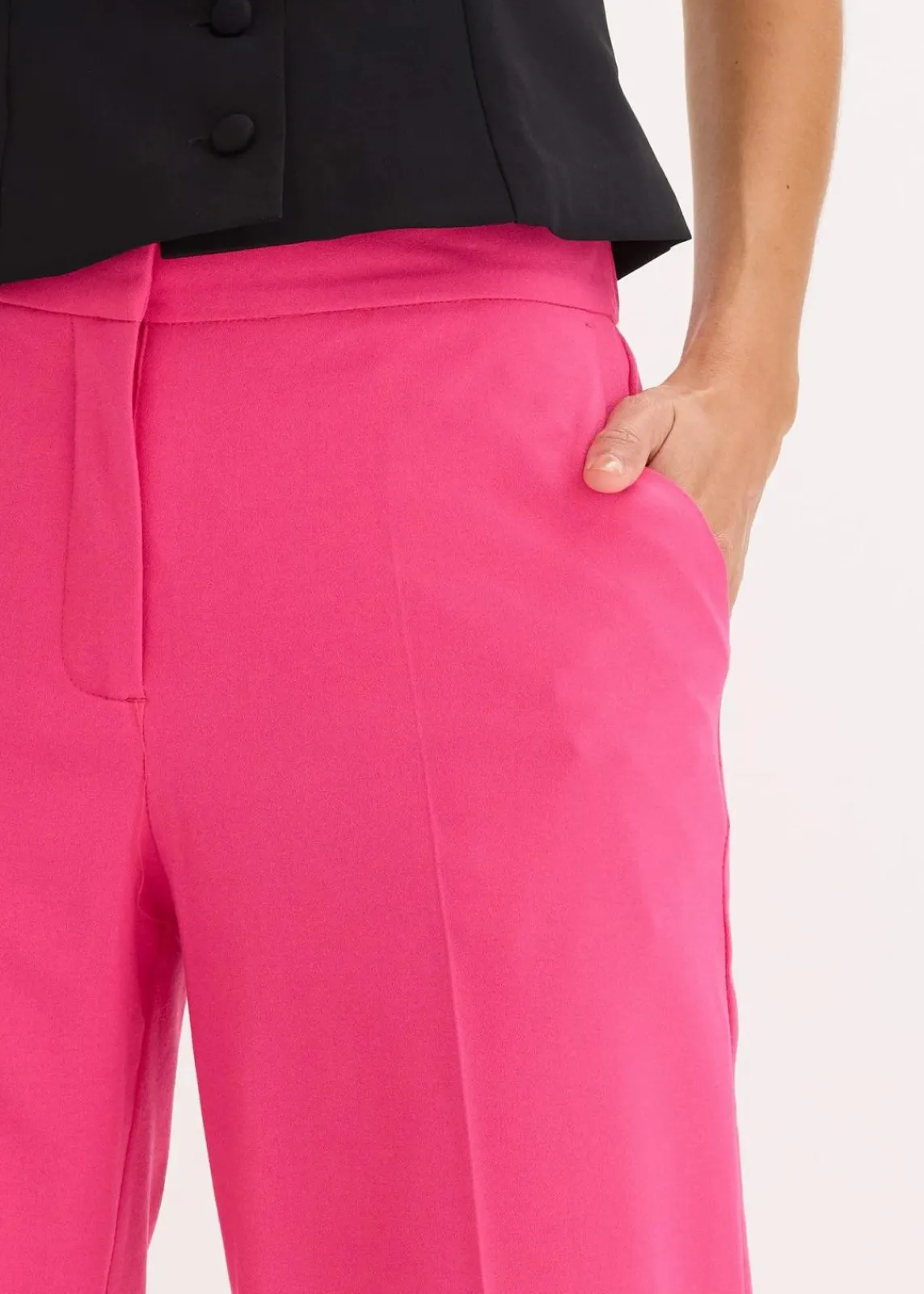 bonprix Hosen^3/4-Stifthose mit Schlitz pinklady