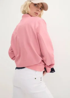 bonprix Jeans|Kurzgrößen^Straight Jeans Mid Waist, Stretch weiß