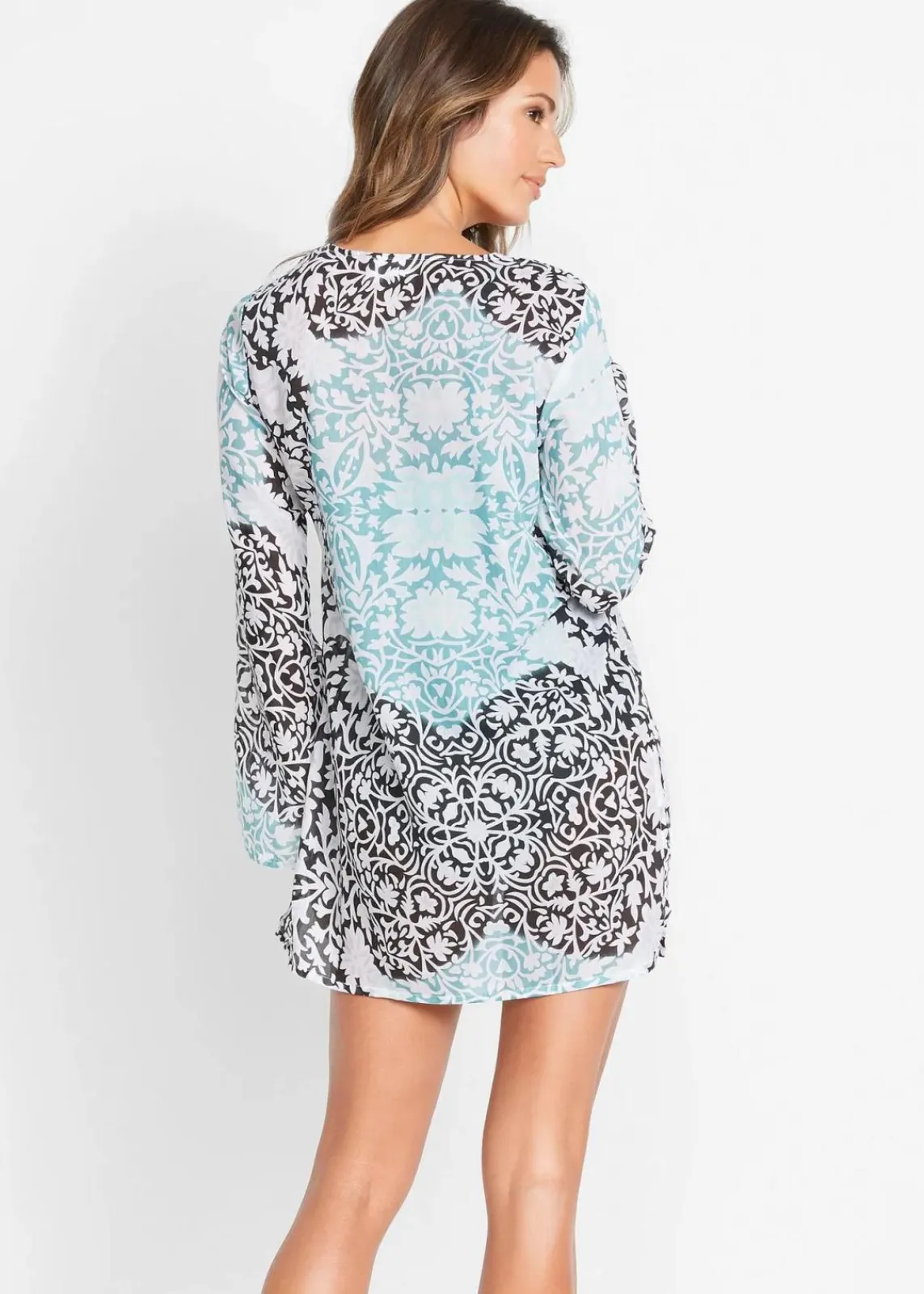 bonprix Strandmode|Bademode·Strandmode^Strand Tunika blau
