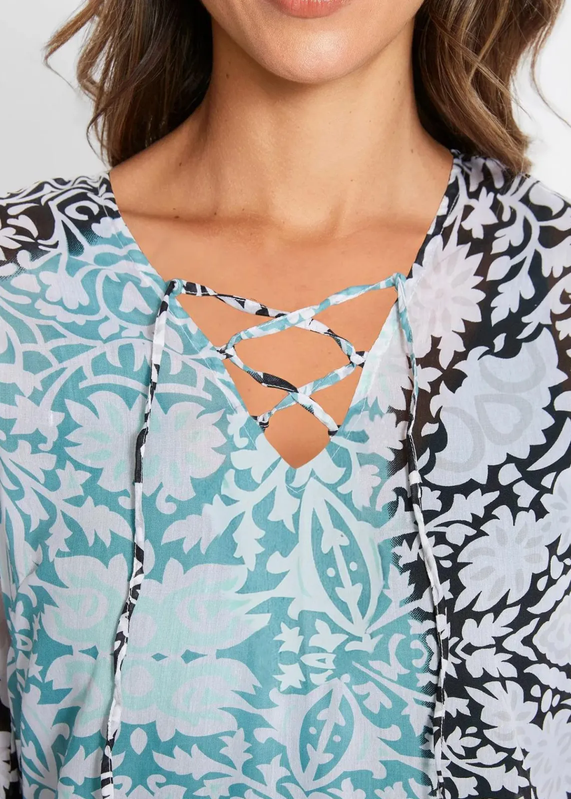 bonprix Strandmode|Bademode·Strandmode^Strand Tunika blau