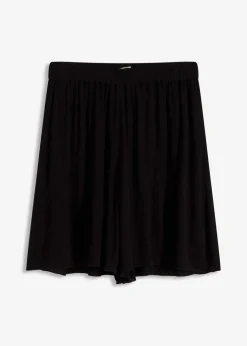 bonprix Nachhaltigere Materialien|Hosen^Strandshorts aus fließender Viskose schwarz