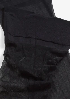 bonprix Wäsche·Socken & Strumpfhosen|Wäsche·Erotikwäsche^Strapsstrümpfe 20 den Satin Sheer schwarz
