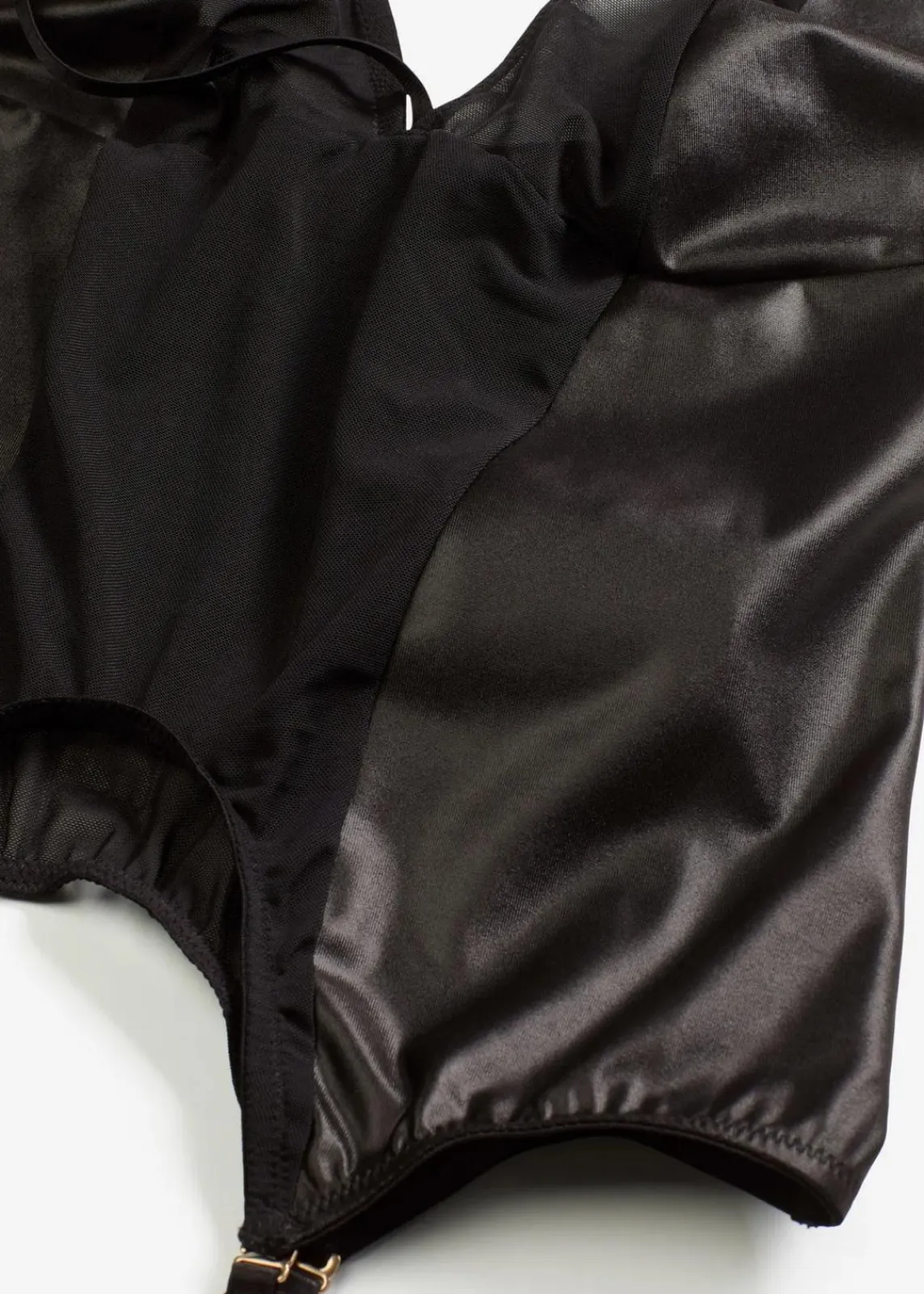 bonprix Wäsche·Corsagen & Negligés|Wäsche·Dessous^Strapstop + String (2-tlg.Set) schwarz