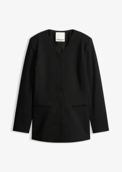 bonprix Bekleidung·Basics|Blazer^Stretch Blazer aus Bengalin schwarz