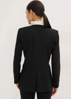 bonprix Bekleidung·Basics|Blazer^Stretch Blazer aus Bengalin schwarz