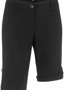 bonprix Hosen|Shorts^Stretch-Bermuda schwarz