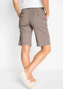 bonprix Hosen|Shorts^Stretch-Bermuda taupe